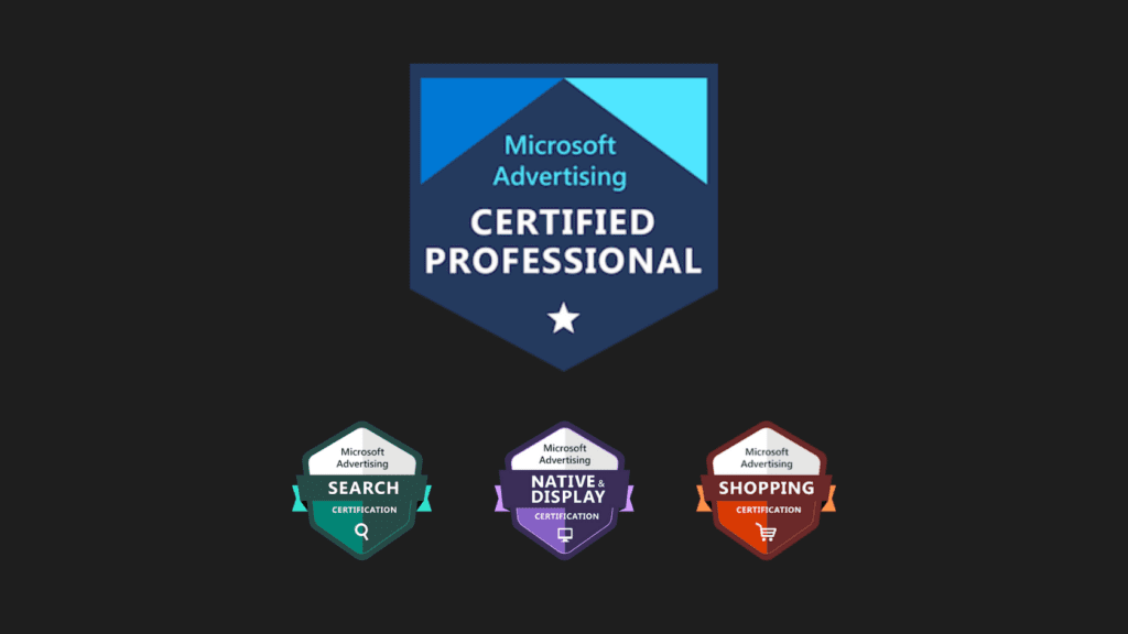 Microsoft Advertising Certified Professional